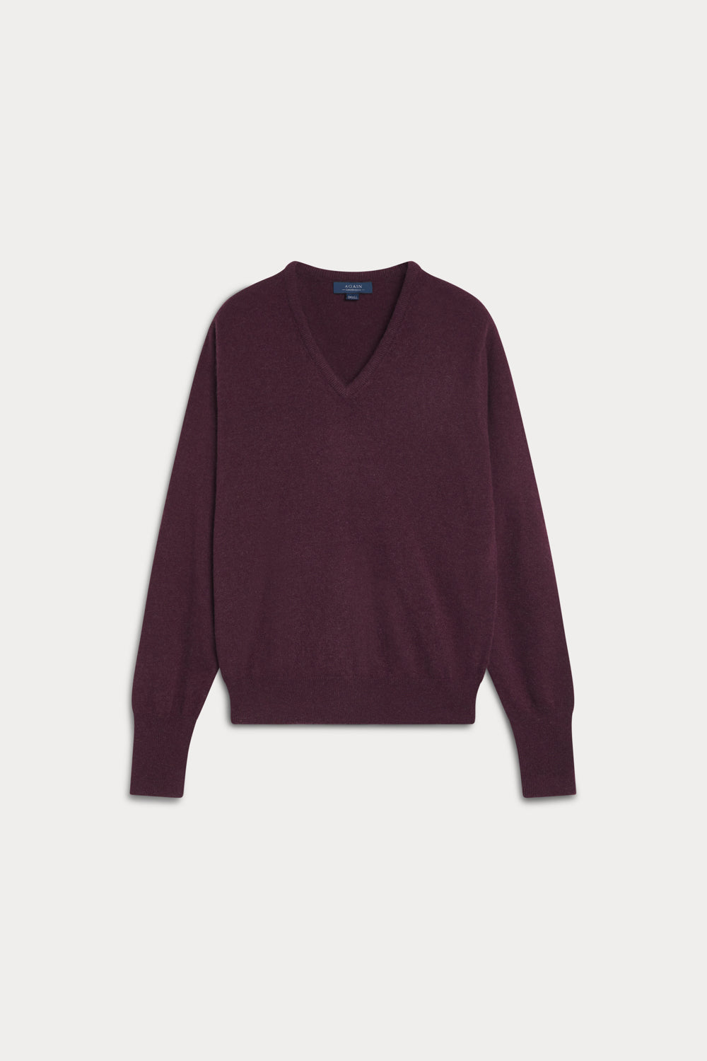 jersey pico dos cabos cashmere hombre red wine