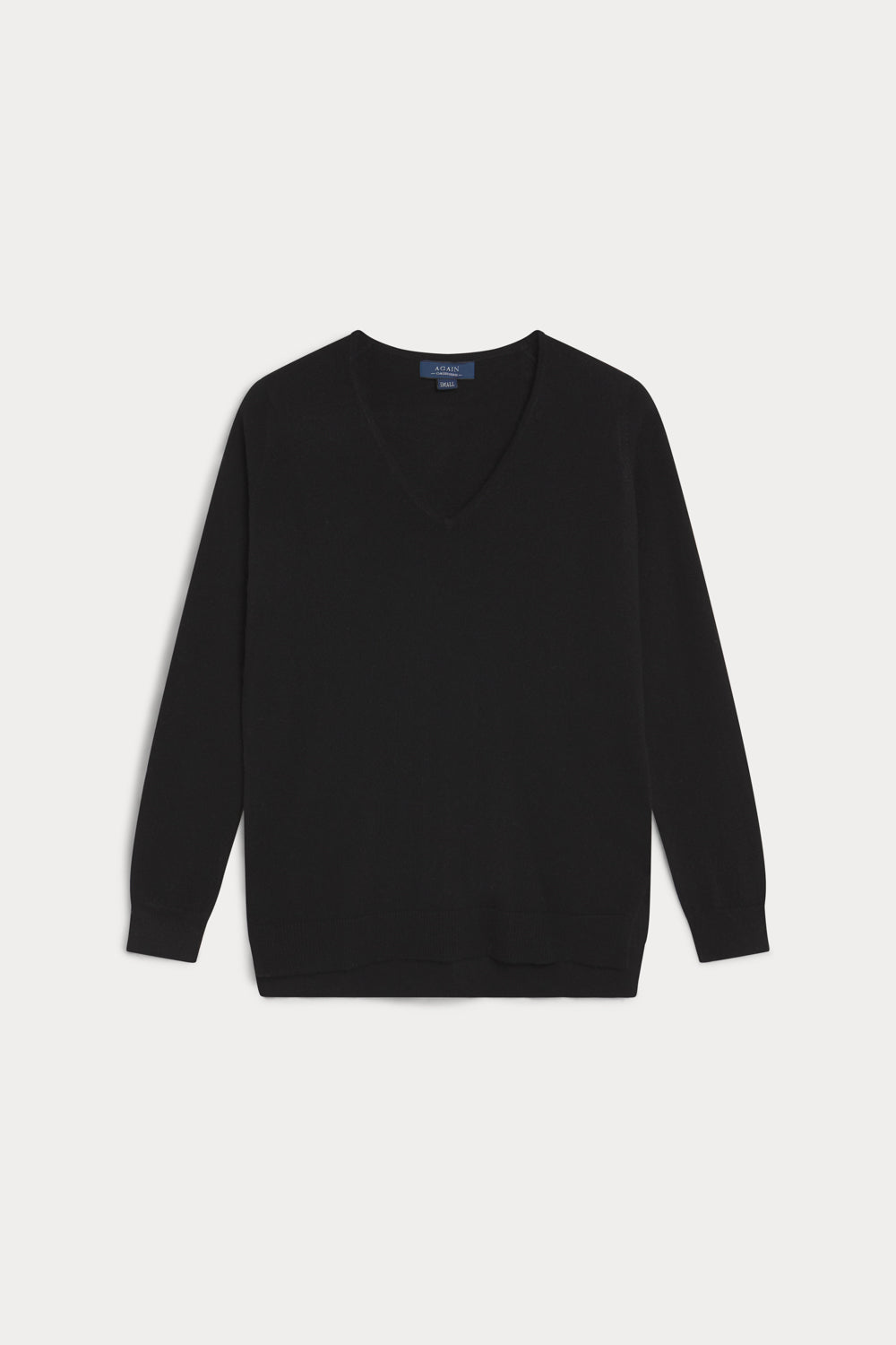 jersey boyfriend cashmere mujer- negro