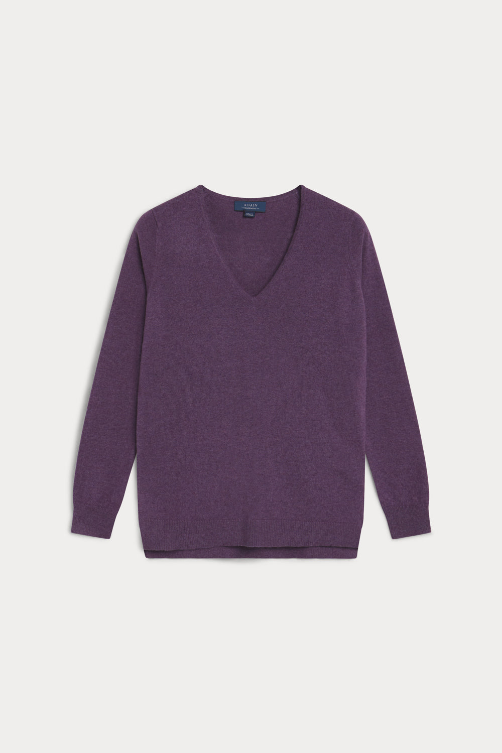 jersey boyfriend cashmere mujer- uva