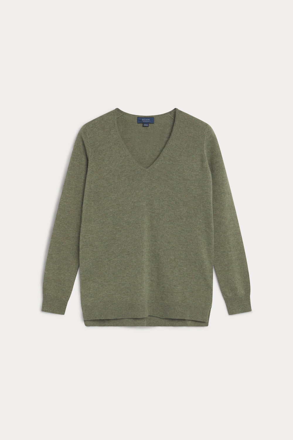 jersey boyfriend cashmere mujer- verde