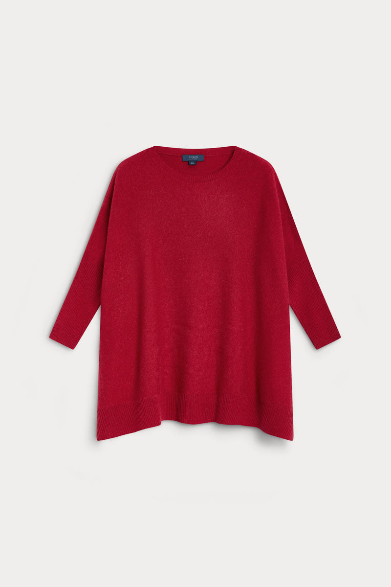 poncho-caja-picos-cashmere-mujer-rojo