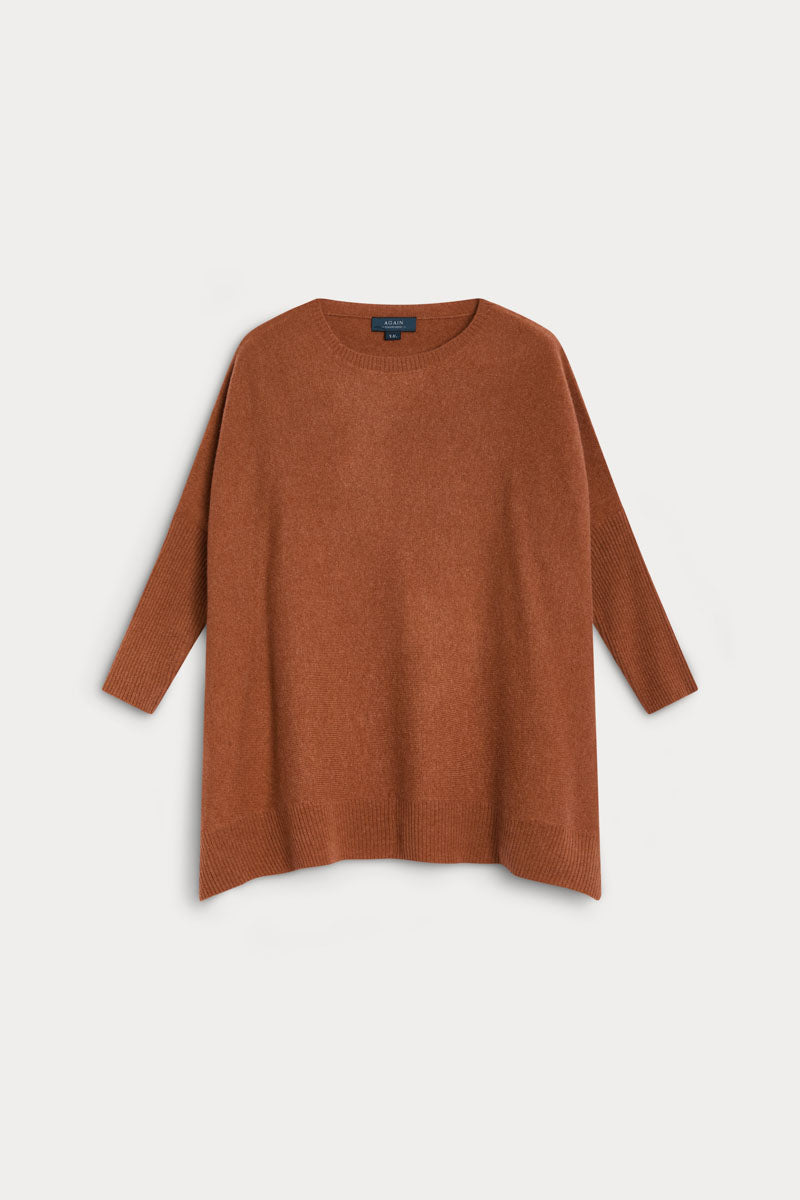 poncho-caja-picos-cashmere-mujer-ocre