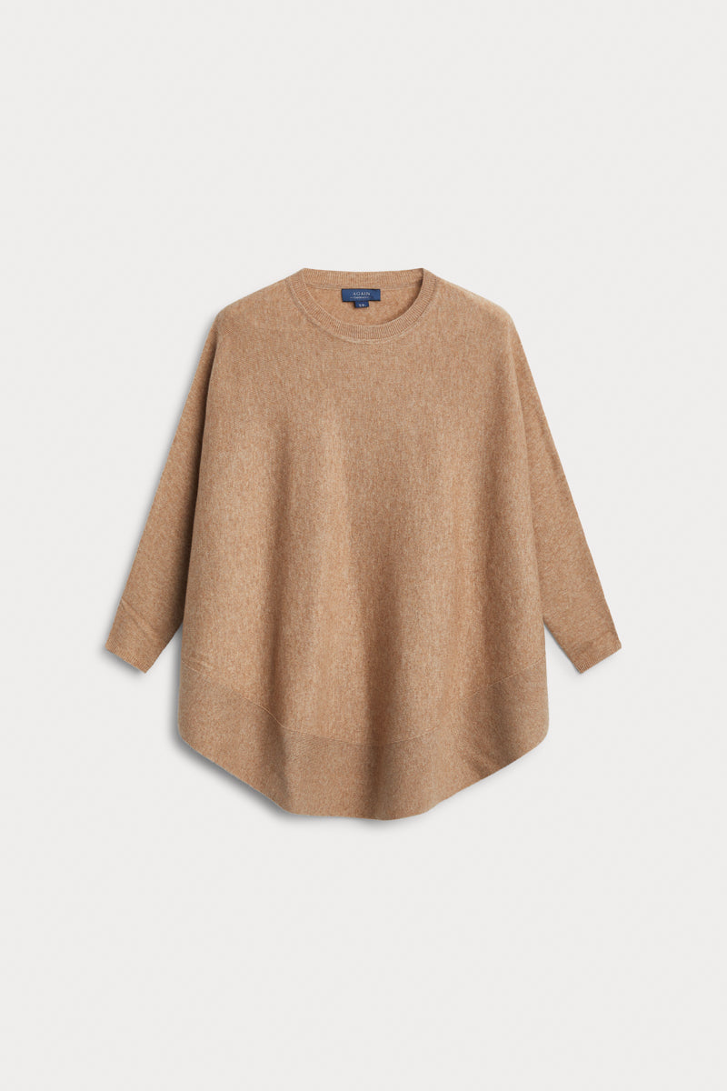 poncho caja redondo cashmere 100% cashmere. AGAIN Cashmere.