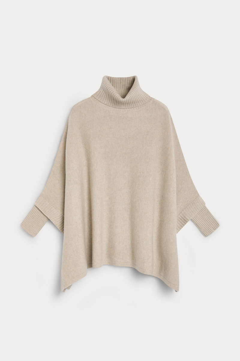 Poncho Cuello Vuelto Cuatro Cabos