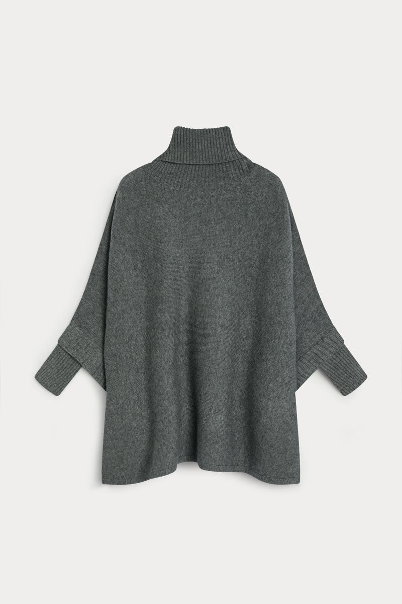 Poncho Cuello Vuelto Cuatro Cabos