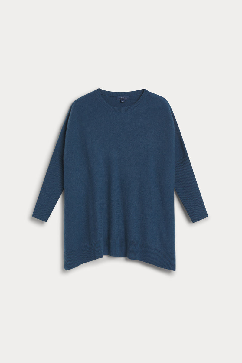 poncho cuello redondo mujer again cashmere 