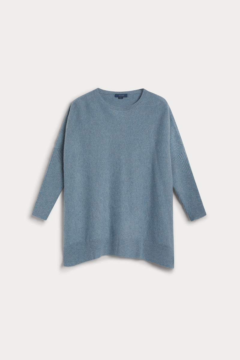 poncho cuello redondo mujer again cashmere 