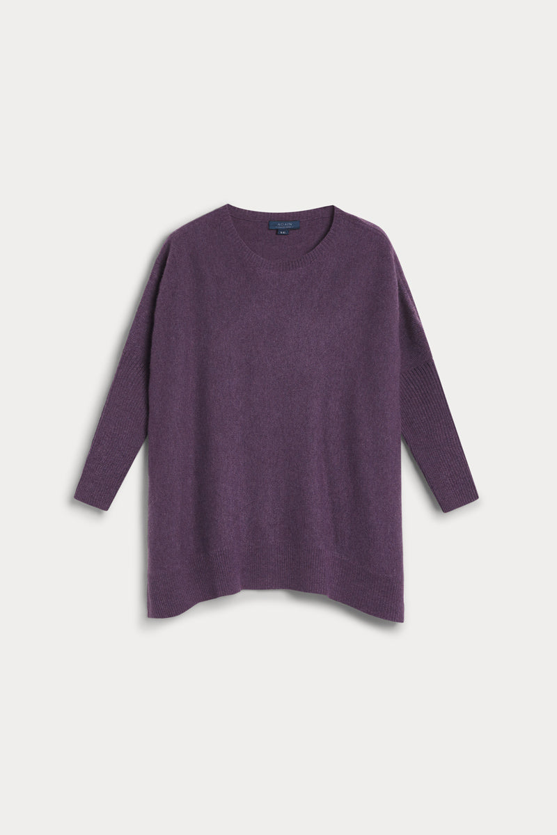poncho cuello redondo mujer again cashmere 