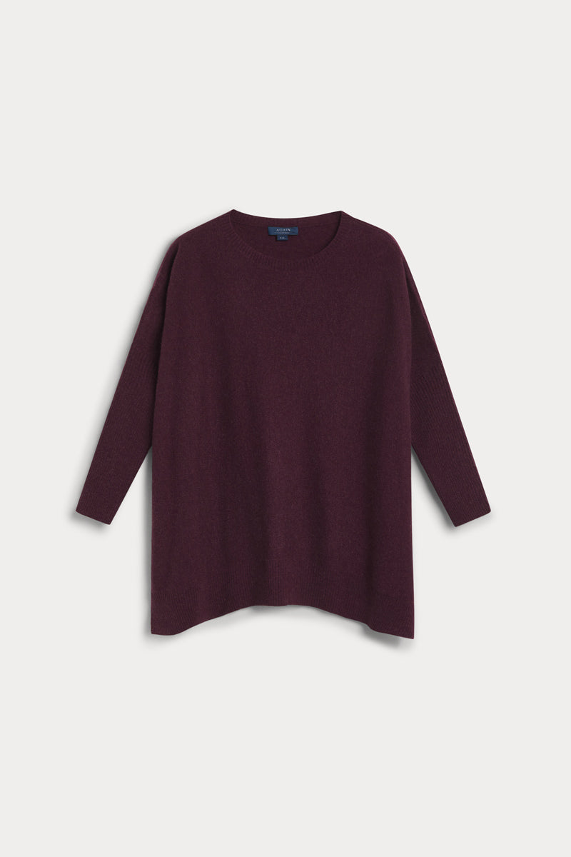 poncho cuello redondo mujer again cashmere 