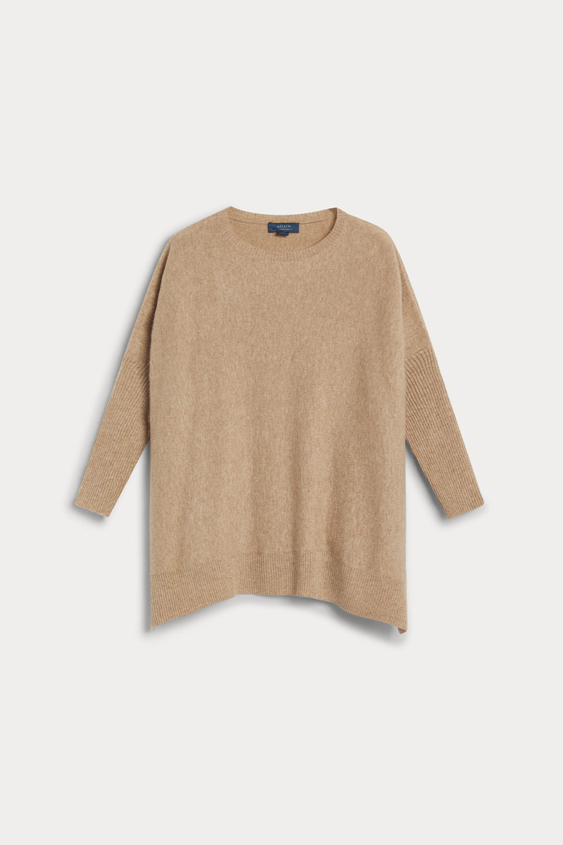 poncho cuello redondo mujer again cashmere 