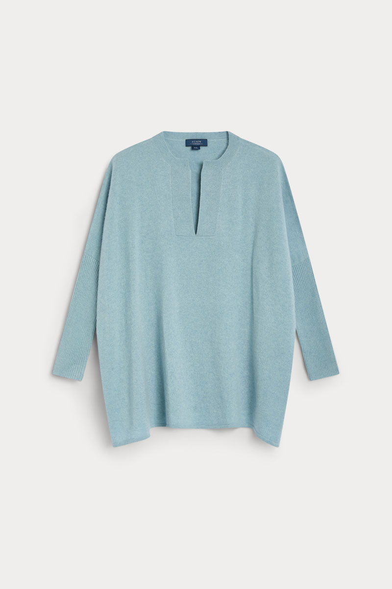 poncho cuello pico cashmere 100% cashmere.