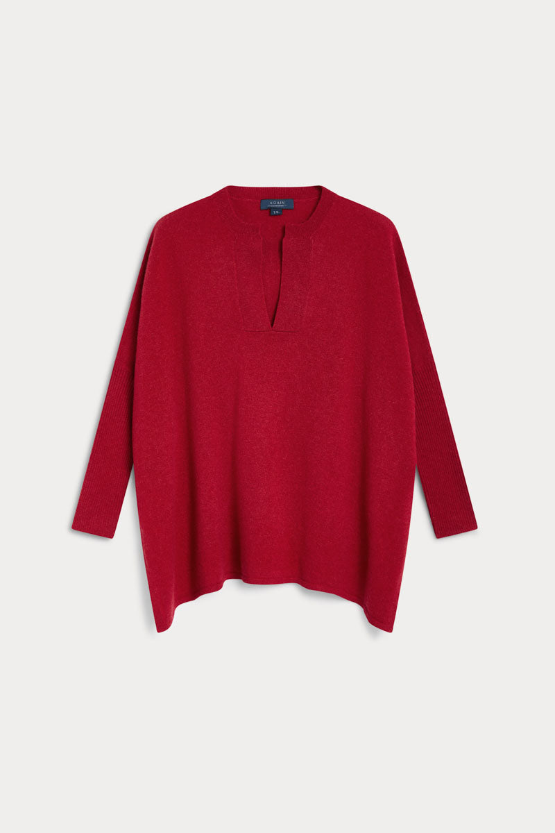 poncho cuello pico cashmere 100% cashmere.