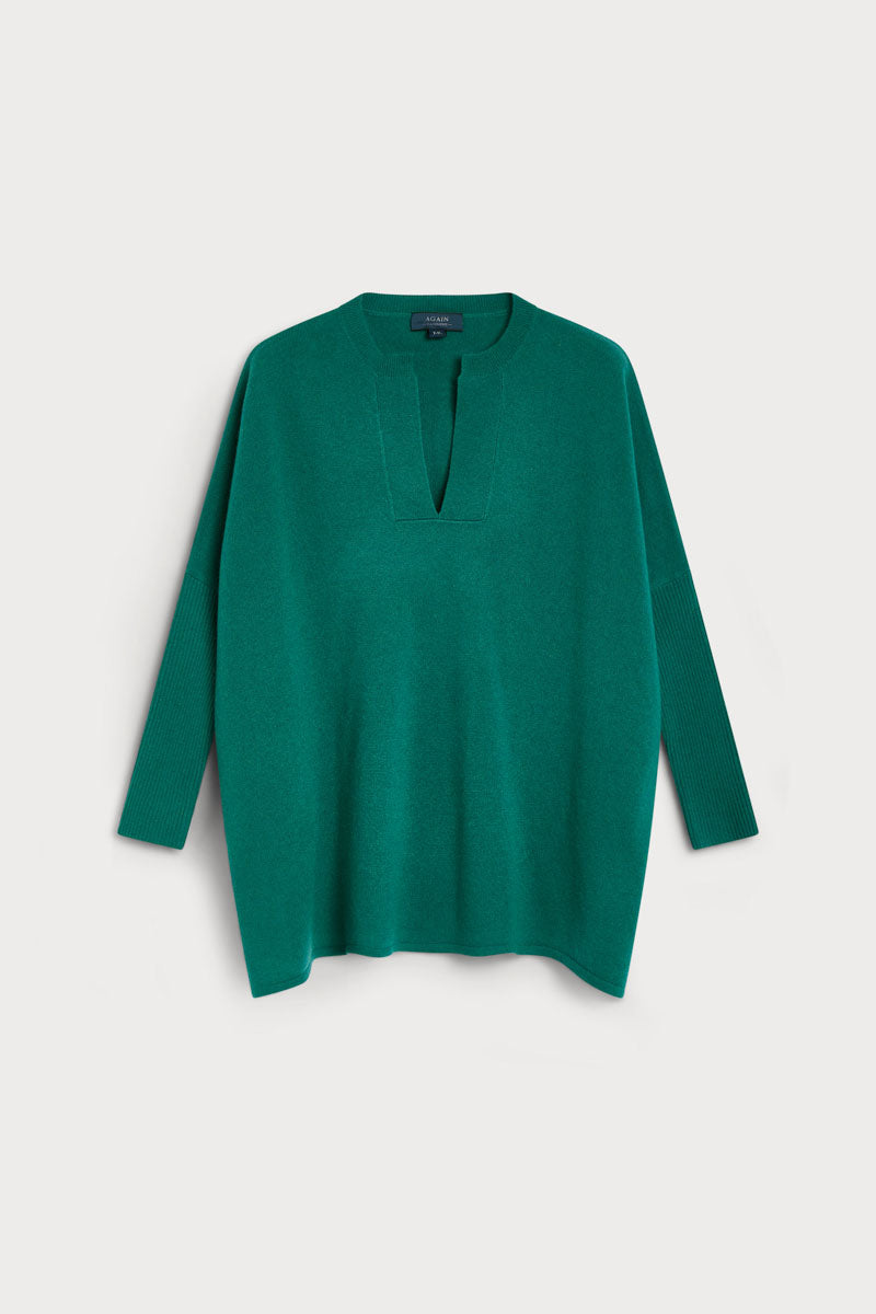 poncho cuello pico cashmere 100%. Again cashmere.