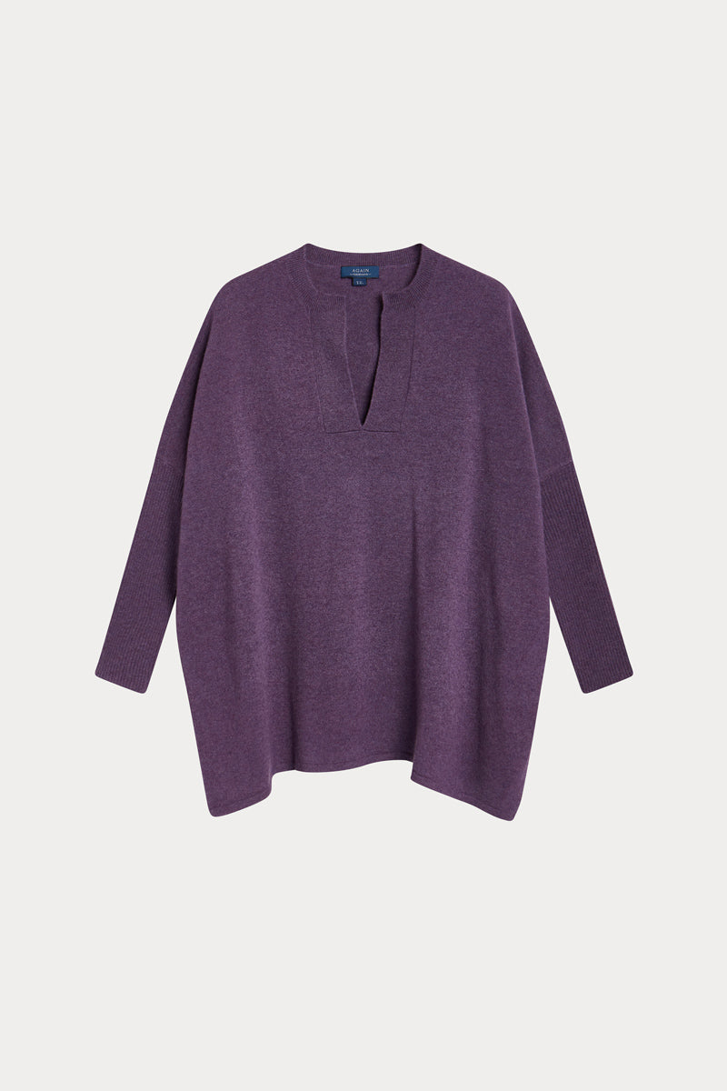 poncho cuello pico cashmere 100%. Again cashmere.