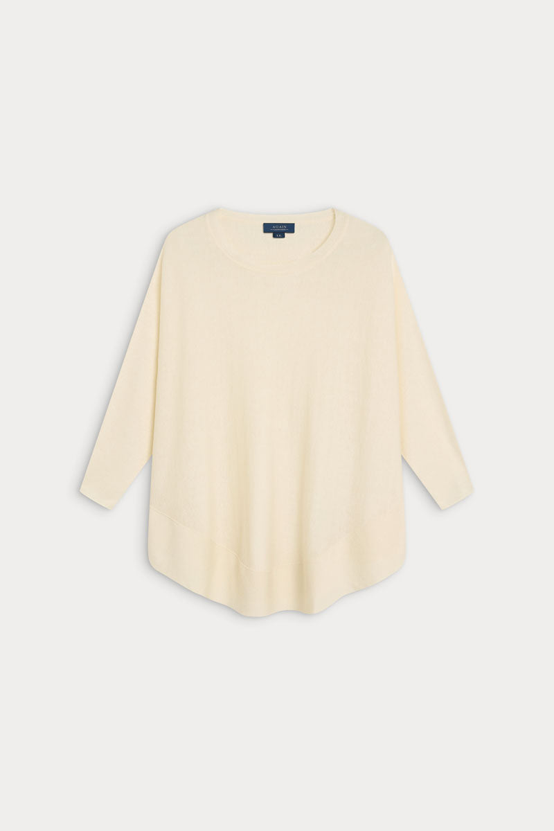  Poncho Caja Redondo Cashmere y Seda 