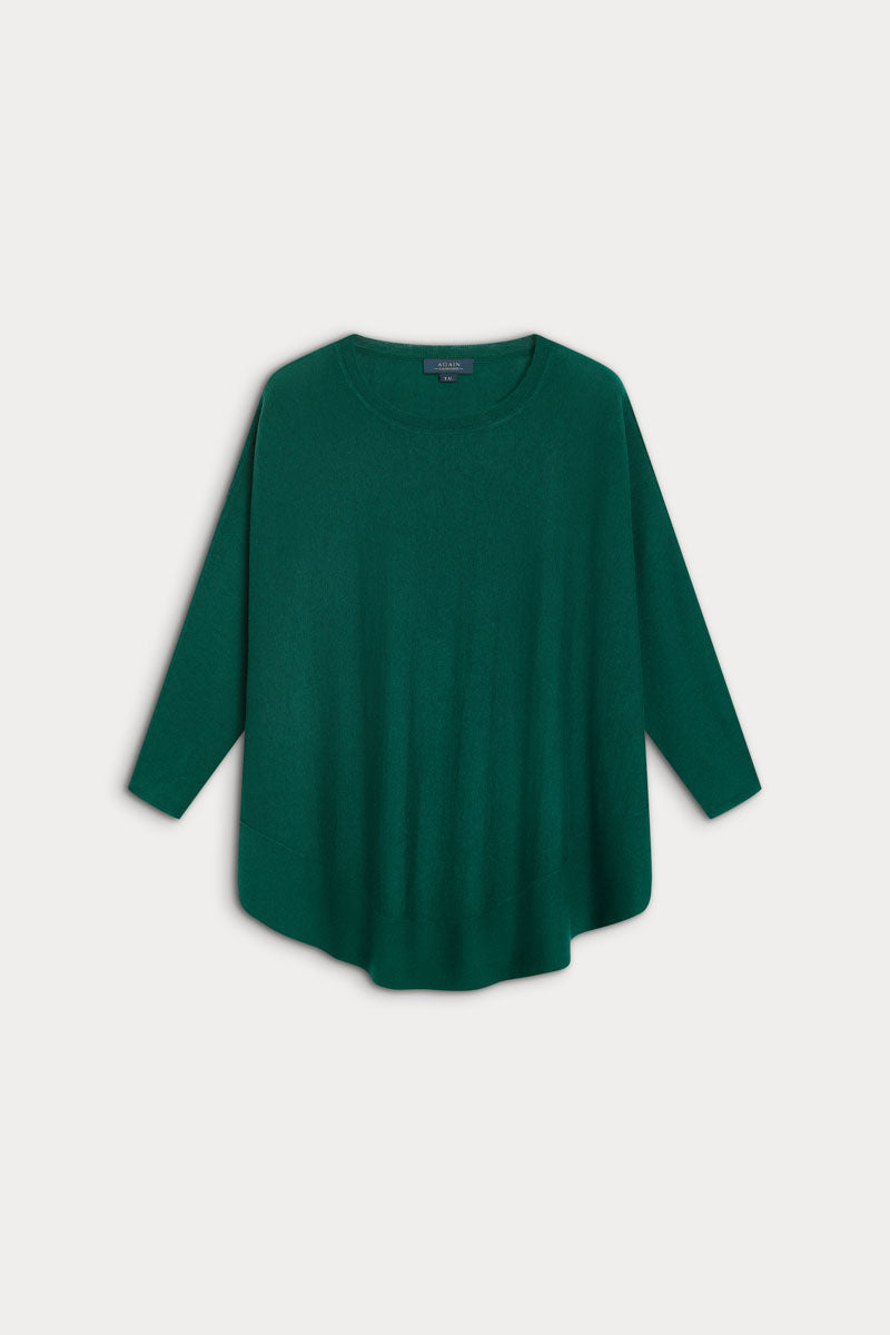  Poncho Caja Redondo Cashmere y Seda 